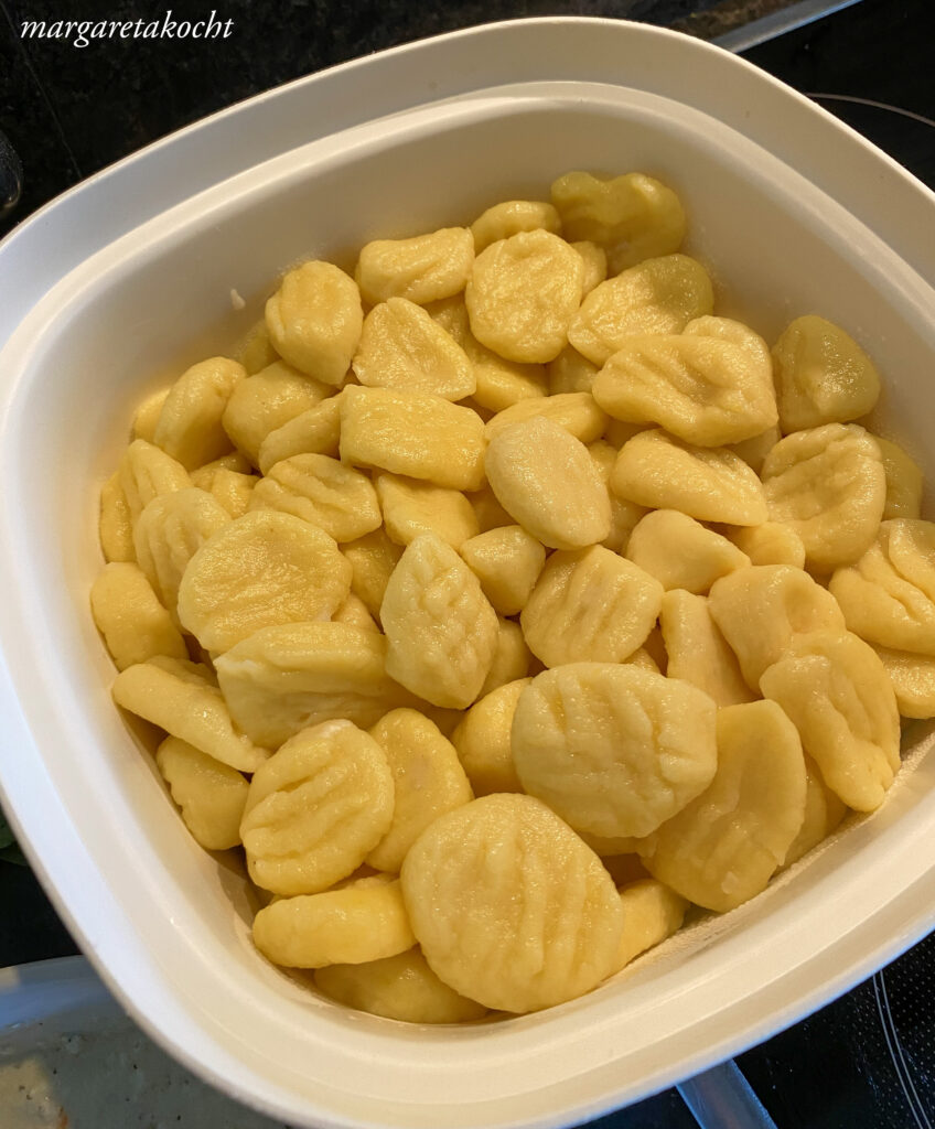 gebratene Kartoffel Gnocchi