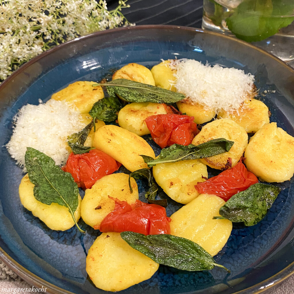 gebratene Kartoffel Gnocchi