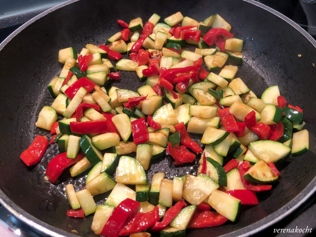 Veggie Pasta Asia Style