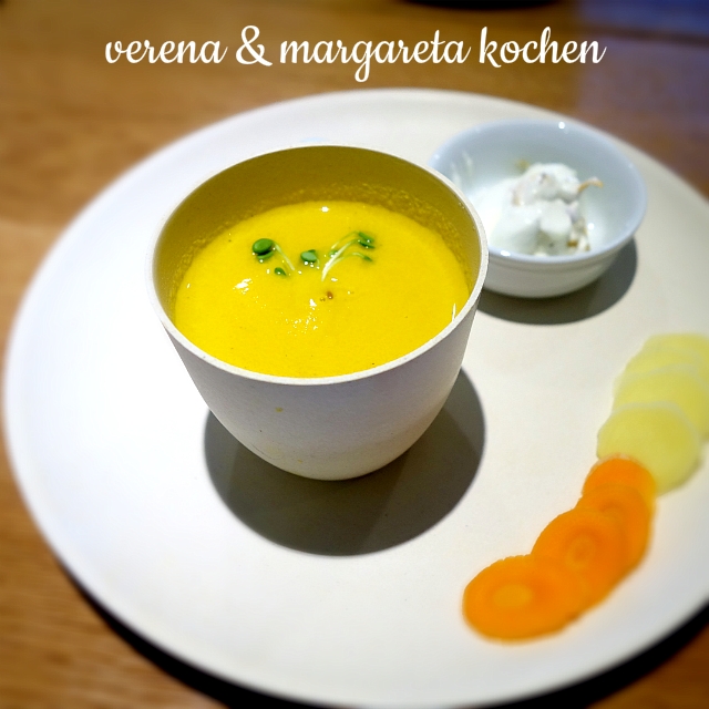 wärmende Karotten Orangen Suppe (und) jeder Tag ist ein Suppen Tag!