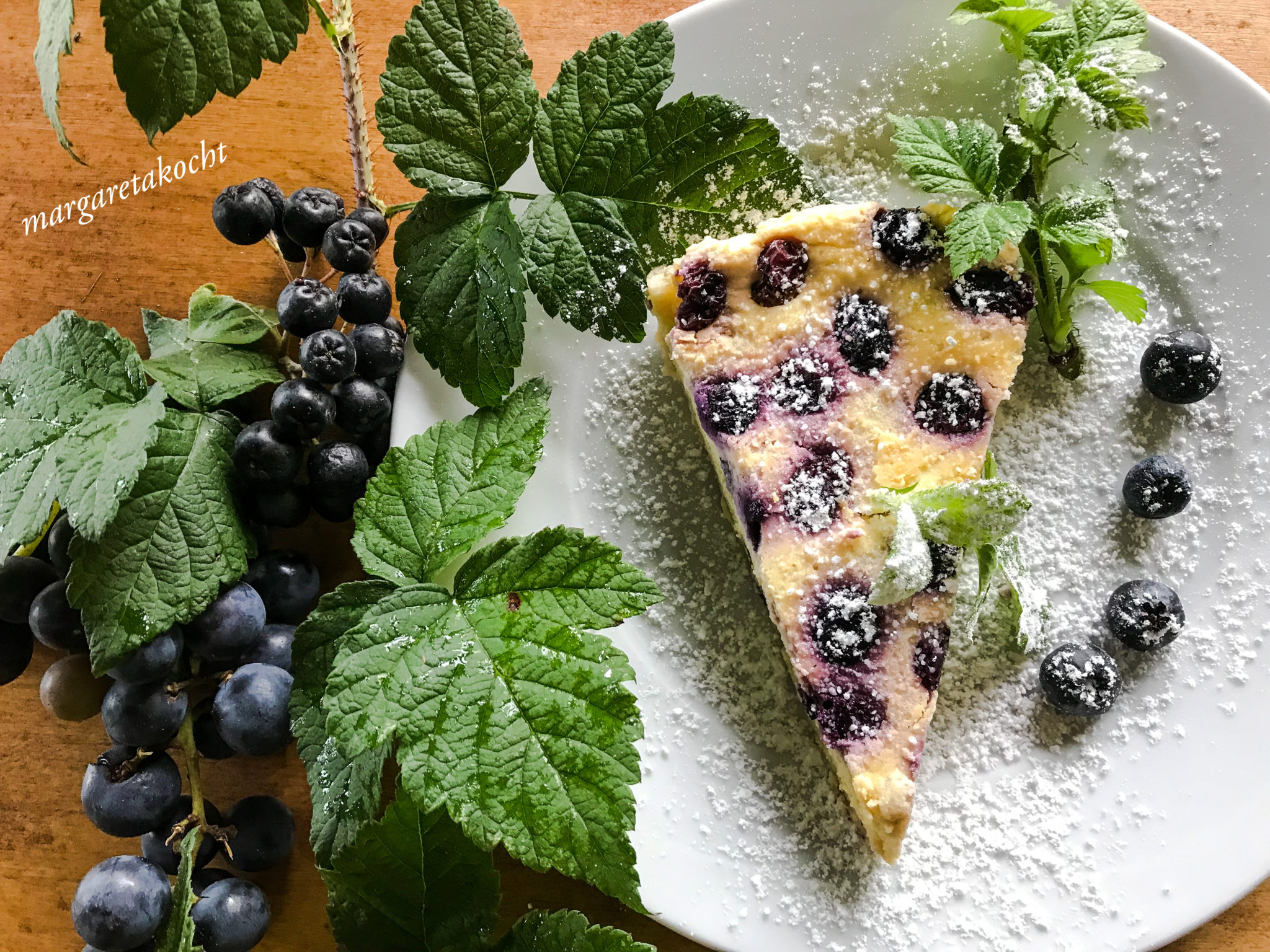 köstlicher Heidelbeer Cheesecake (und) Die Wiedergeburt des Sonntagskuchens