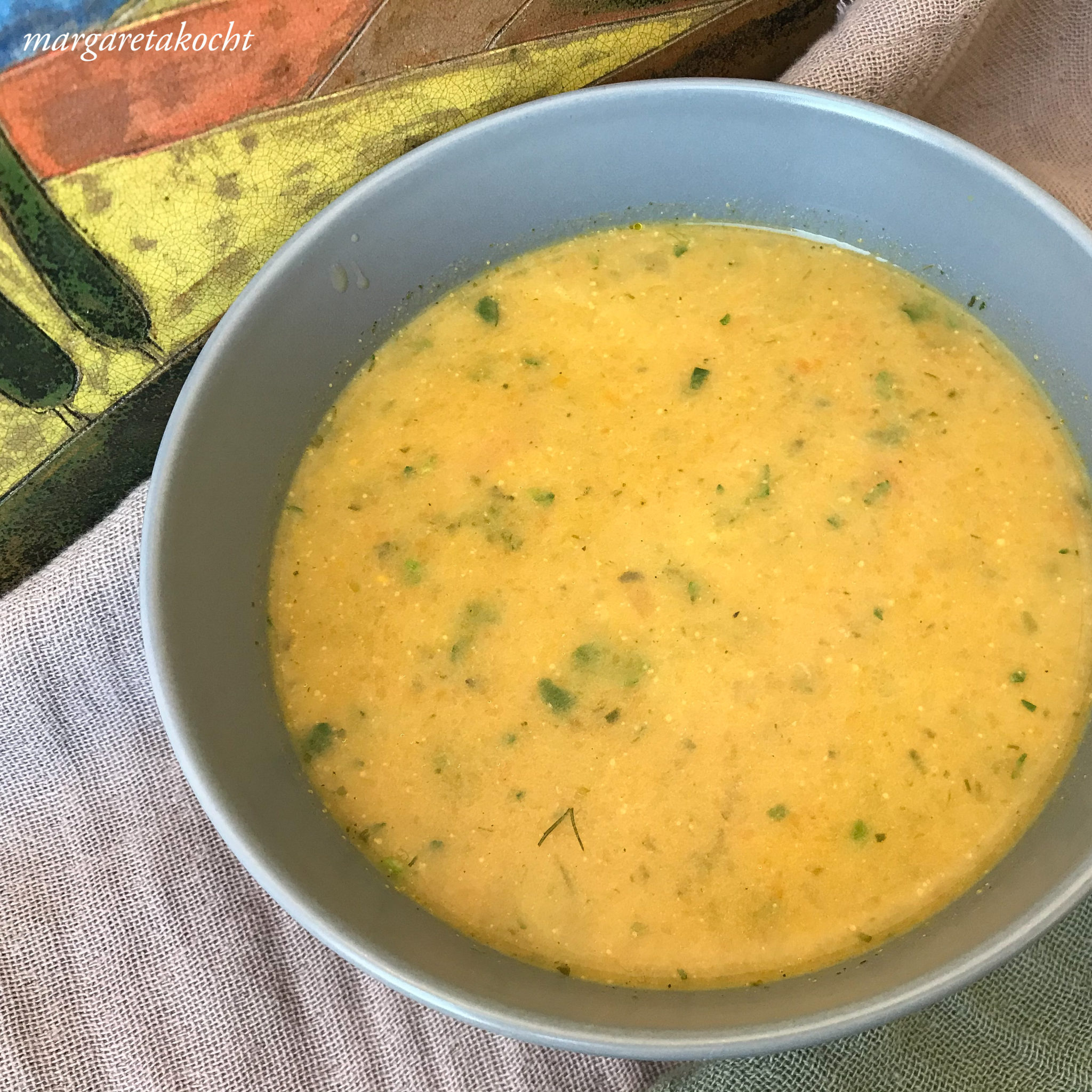 Karotten Süßkartoffel Suppe (oder) Gute Laune Suppe