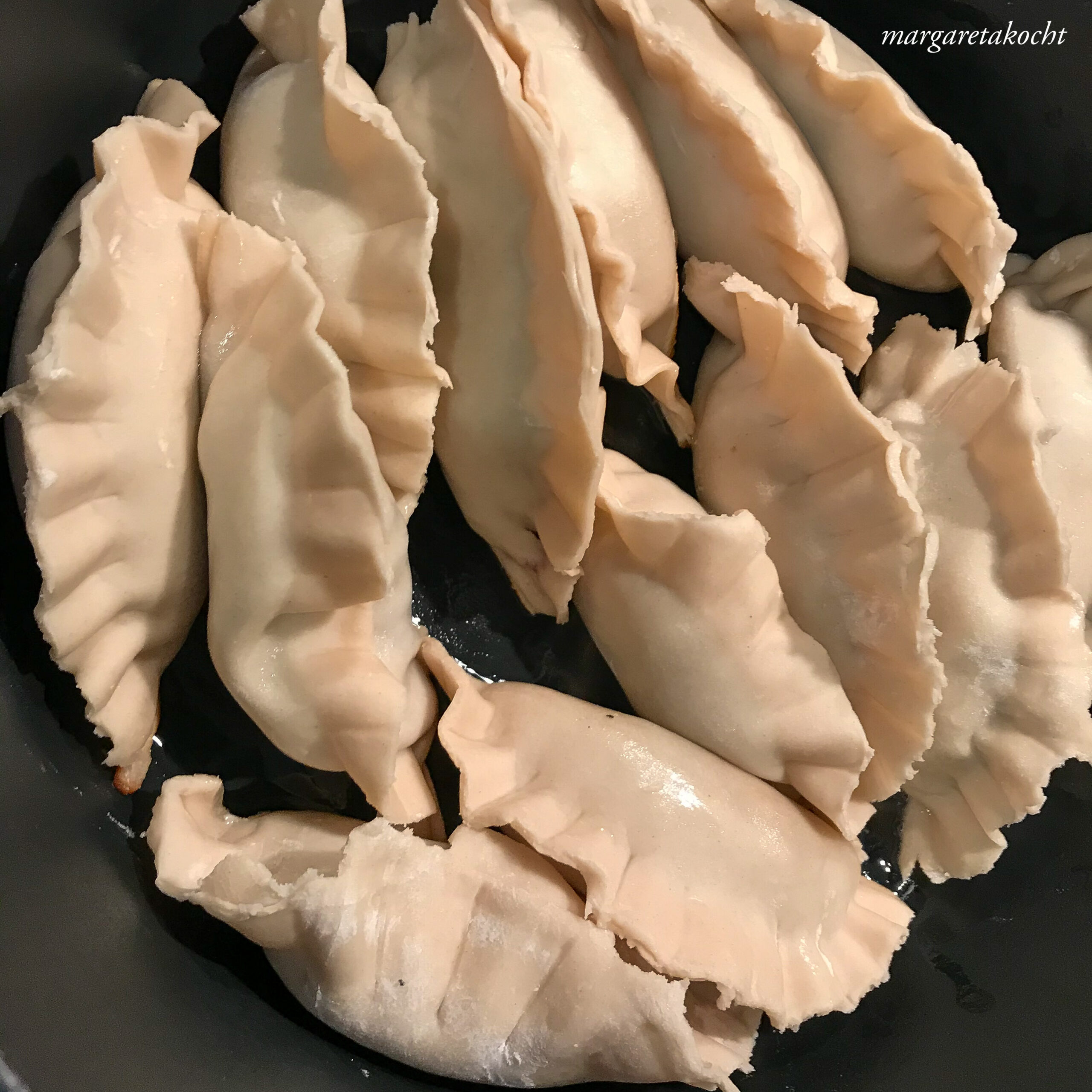 vegetarisch gefüllte Gyoza