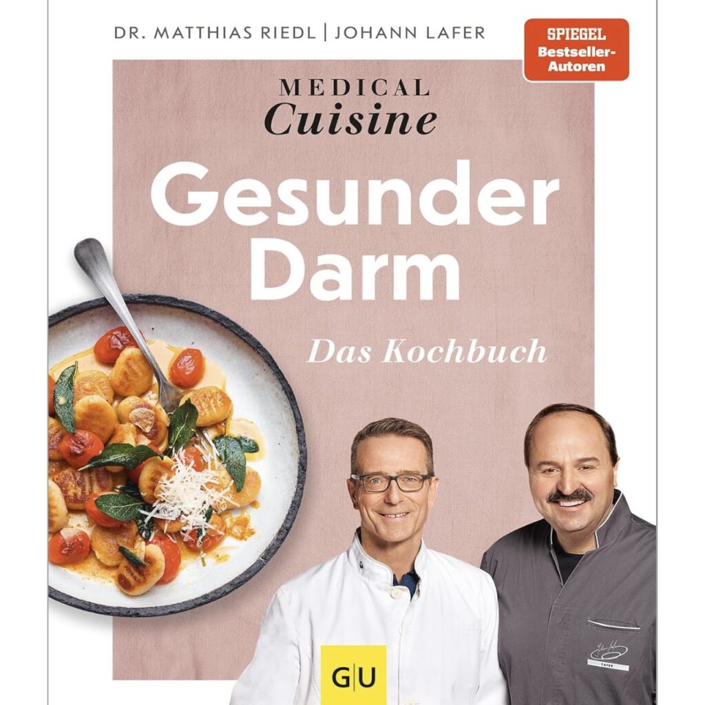 // Buchbesprechung //   GESUNDER DARM  -  von Johann Lafer & Dr. med. Matthias Riedl