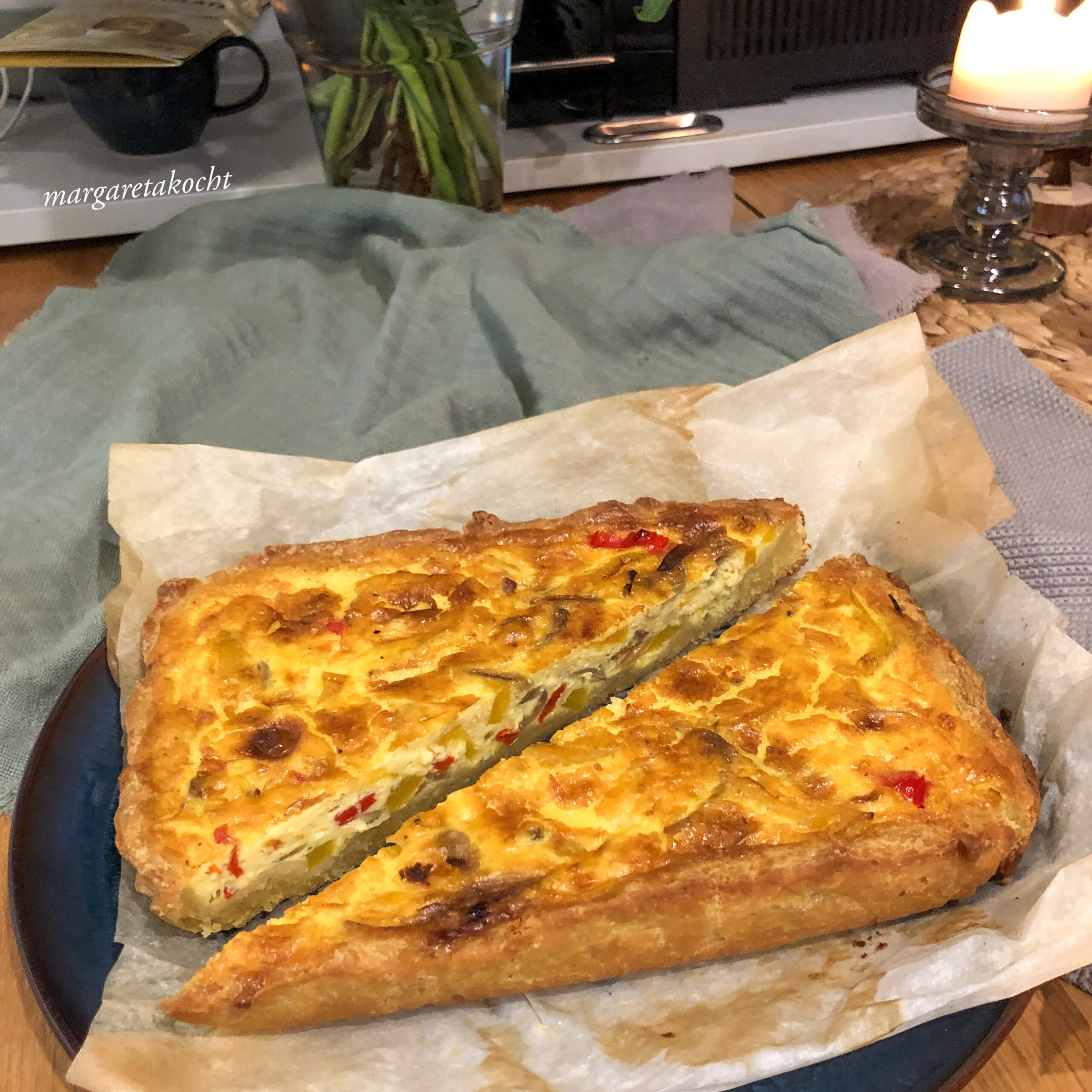 köstliche Paprika Quiche à la Paul Ivić